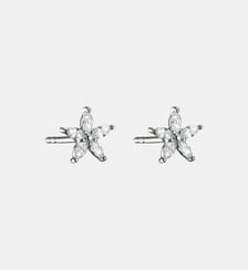 Clous d’oreilles fleur avec zirconia blanc Thomas Sabo