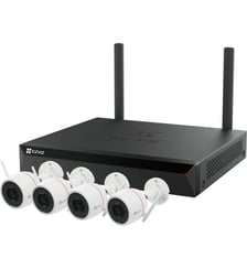 Caméra de surveillance NVR H5S+ 4 caméras extérieures H3C 2K+ Ezviz
