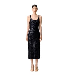 Robe longue maille sequins Claudie Pierlot