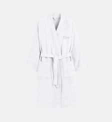 Peignoir éponge col kimono personnalisé La Redoute Interieurs