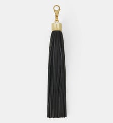 Accessoire De Sac Pompon En Cuir Lanvin