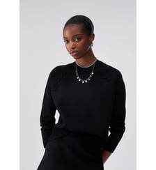 Maille boxy avec détails tressés Liu Jo