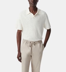Polo en tricot flammé Ikks