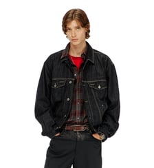 Veste trucker en denim rinse Diesel