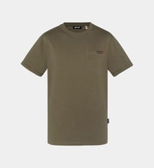 T-shirt effet flammé Schott
