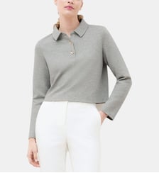 T-shirt tpolo - Motif uni Caroll
