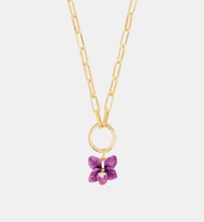 Pendentif Violette, Beauté et Modestie Les Néréides