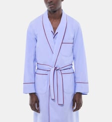 Robe de chambre en popeline de coton Fursac