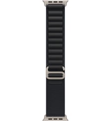 Bracelet 49 mm - Large Alpine noir naturel Apple