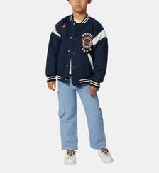 Pantalon en coton avec poches Kenzo Kids
