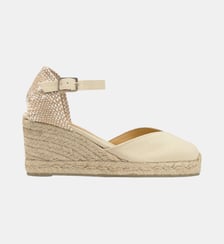 Espadrilles compensées à plateforme tressée CHIARITA Castaner
