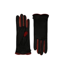 Gants Cœur Femme Cuir Agneau Doublés Soie Agnelle