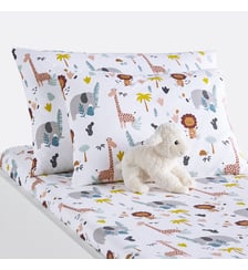 Taie d'oreiller bébé coton biologique La Redoute Interieurs