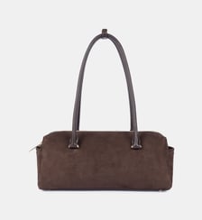 Sac rectangle Suède Cube en cuir Lancaster