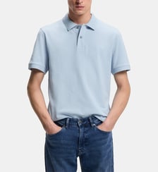 Polo droit fermeture boutonnée BOSS