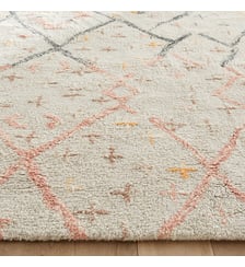 Tapis épais 100% laine format XL tufté main Ashwin AM.PM