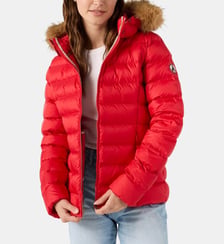 Doudoune cintrée à capuche Luxe grand froid matelassée déperlante
 Jott