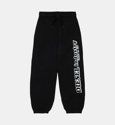 Pantalon en molleton avec logo Diesel Kids