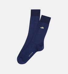 Chaussettes en fil d'écosse brodées - Sneakers Arthur