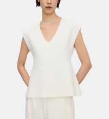 Top peplum en maille Adolfo Dominguez