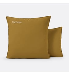 Taie d'oreiller personnalisée coton lavé La Redoute Interieurs