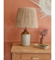 Lampe à poser en céramique S.R.D Suzanne N°536- Produit chiné Debongout