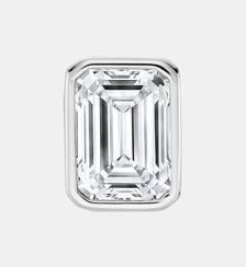 Boucle d'oreille Grande Notte Blanche Argent Nebuleuse Bijoux