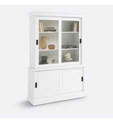Buffet vaisselier, 2 portes, en pin massif et MDF La Redoute Interieurs