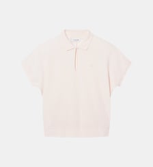 Polo Piqué fluide festonné relaxed fit Lacoste