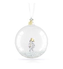 Annual Edition Décoration Boule 2026, Blanc Swarovski