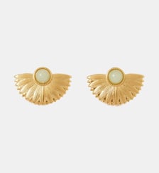 Boucles d'oreilles demi-lune - acier inoxydable Balaboosté