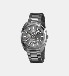 Montre automatique Général de Gaulle Gun Métal 671382 Lip
