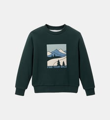 Sweat doublé sherpa Garçon Cyrillus