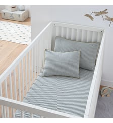 Drap-housse bébé en coton bonnet 17 cm La Redoute Interieurs