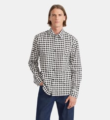 chemise en popeline de coton Agnès b.