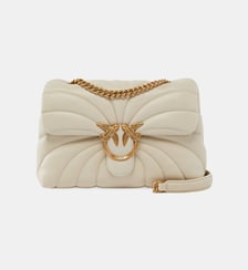 Grand sac à bandoulière love bag puff à matelassage papillon Pinko