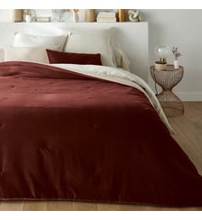 Couvre lit boutis matelassé velours coton La Redoute Interieurs