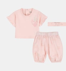 Ensemble t-shirt, pyjama et bandeau Kenzo Kids