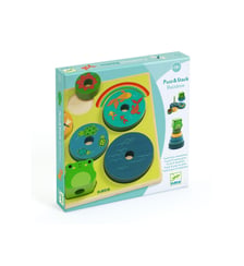 Puzz & Stack Rainbow - FSC 100% Djeco