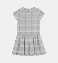 Robe -  moyen col rond carreaux Tartine Et Chocolat