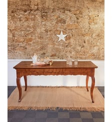 Table à manger de ferme en bois Romy N°1265- Produit chiné Debongout