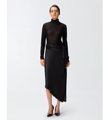 Jupe midi asymétrique Pinko