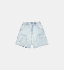 Short en denim effet usé MM6 Maison Margiela