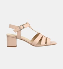 Sandale salome caroline - cuir lisse Colisée Paris