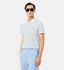 Polo classic fit Petit Piqué rayé Lacoste