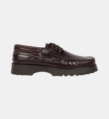 Chaussures Bateau Leif Cuir Pull-Up Bobbies