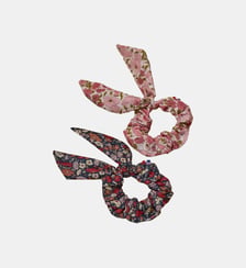 Chouchou en tissu Liberty par lot de 2 Cyrillus