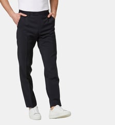 Pantalon de costume en laine regular Per Digel