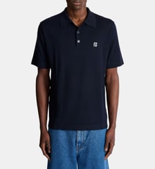 Polo en coton brodé Balmain