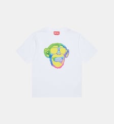 T-shirt avec logo et imprimé Monkey Diesel Kids
